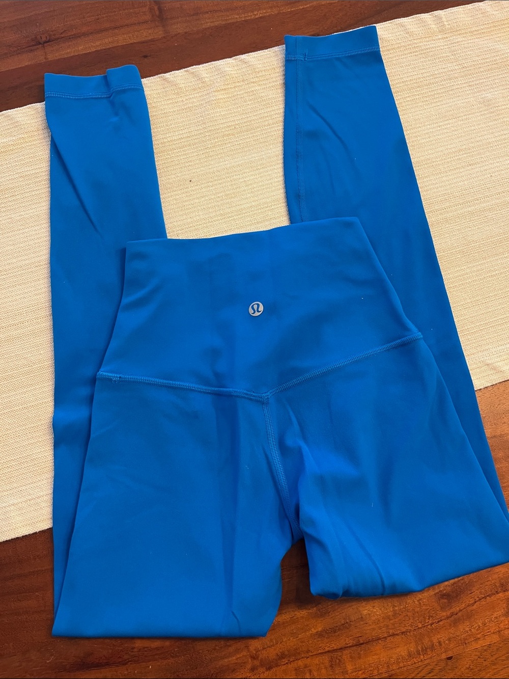 lululemon athletica align Bright Blue High-Waist Leggings